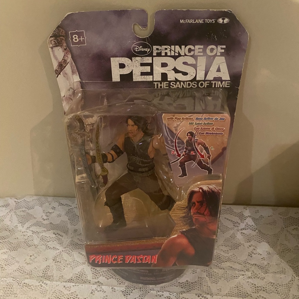 Prince of Persia PRINCE DASTAN Warrior 6" Deluxe Action Figure NIB
